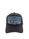 DSQUARED2 LOGO PATCH BASEBALL CAP