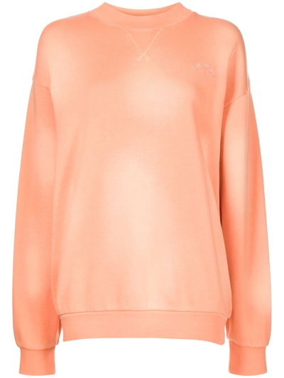 The Upside Supernova Oversized Cotton Sweatshirt In Orange