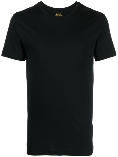 Polo Ralph Lauren Polo Pony Crew-neck T-shirt In Black