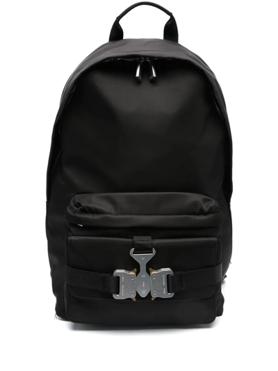 Alyx Logo-buckle Backpack In Black