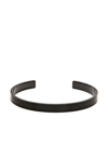 Le Gramme Black Le 9g Brushed Ribbon Bracelet In Black
