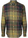 Barbour Glendaletailored Long-sleeve Shirt In Green