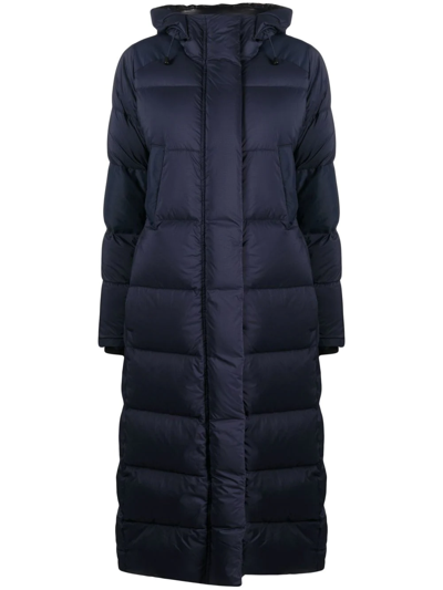 Canada Goose Alliston Mid-length Padded Coat In Blue