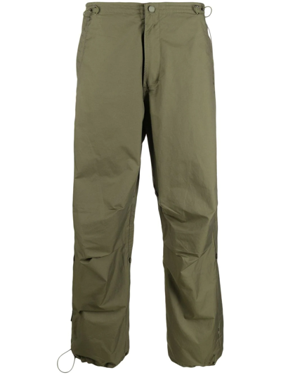 Maharishi Mid-rise Military Trousers In Green