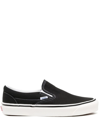 Vans Knu Slip Man Sneakers Black Size 12 Soft Leather In Black