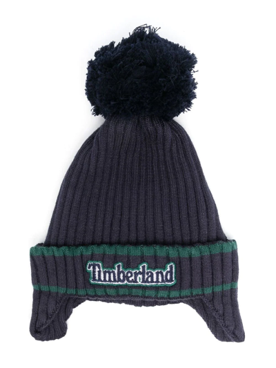 Timberland Baby Boys Blue Knitted Hat