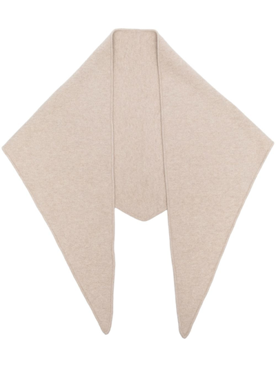 Lisa Yang Draped Cashmere Scarf In Neutrals