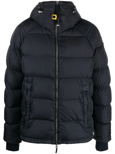 Parajumpers Feather-down Padded Coat In Blue