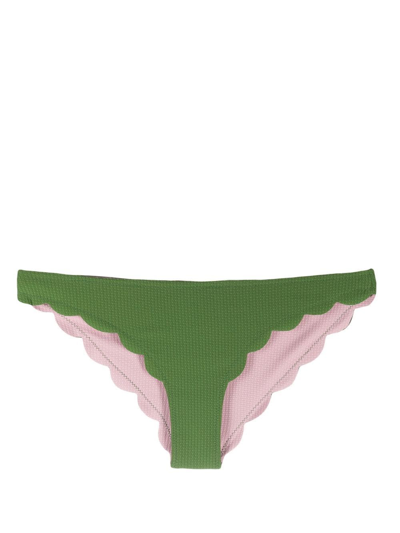 Marysia Wide Santa Clara Bikini Bottom In Green