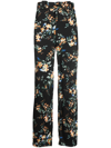 ERDEM FLORAL-PRINT TAILORED TROUSERS