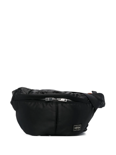 Porter-yoshida & Co Logo Belt Bag In Black
