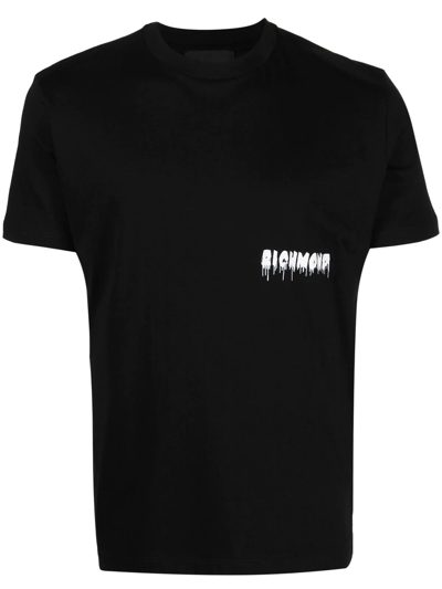 John Richmond Logo-print T-shirt In Black