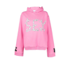 Natasha Zinko Slogan-print Oversized Hoodie In Pink
