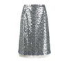 COMMISSION SILVER STELLA SEQUINNED SKIRT,COMF22S22201018427102