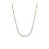 Anita Ko 18k Yellow Gold Graduated Marquise Diamond Choker Necklace In Gold
