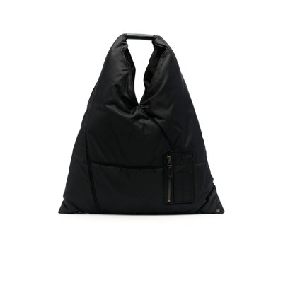 Mm6 Maison Margiela Black Japanese Padded Tote Bag | ModeSens