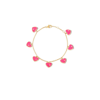 Yvonne Léon 9kt Yellow Gold Enamel And Diamond Bracelet In Gold