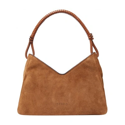 Staud Valerie Shoulder Bag In Brown