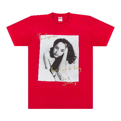 Pre-owned Supreme Sade T-shirt 'red'