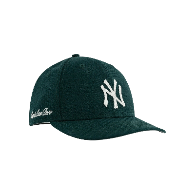 Pre-owned Aimé Leon Dore X New Era Chain Stitch Yankees Hat 'dark Green'