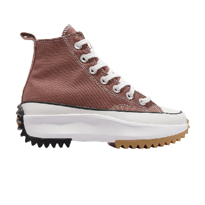 Pre-owned Converse Run Star Hike High 'saddle' In Brown