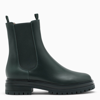 Gianvito Rossi Leather Pull-on Ankle Boots In Green