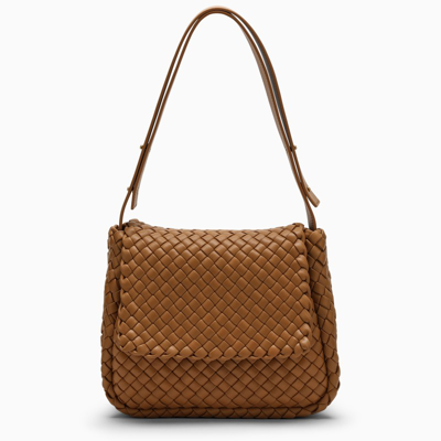 Bottega Veneta Caramel Brown Cobble Shoulder Bag