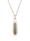 Shop Parts Of Four Chrysalis Quartz Pendant Necklace In Silver