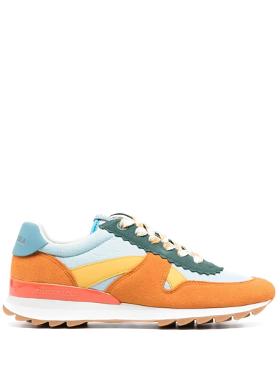Bimba Y Lola Colour-block Technical Trainers In Blue