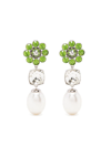 SHRIMPS TERRY FAUX PEARL-EMBELLISHED EARRINGS