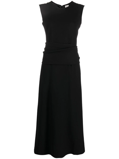 Totême Sleeveless Maxi Dress In Black