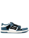Amiri Logo High-top Leisure Sports Shoes In Blue