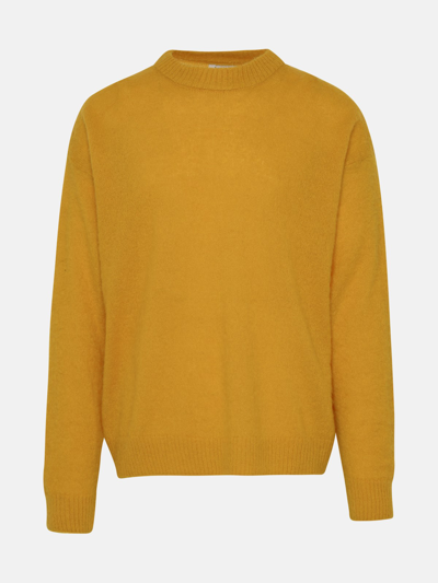 Amish Yellow Mohair Blend Sweater