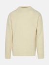 ETRO WHITE WOOL BLEND CRATERE jumper