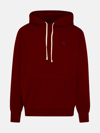 Polo Ralph Lauren Red Cotton Blend Sweatshirt