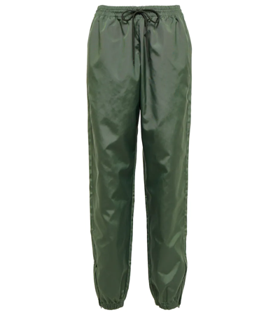 Wardrobe.nyc Spray Technical Sweatpants In Green