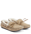 ISABEL MARANT FAOMEE SUEDE MOCCASINS