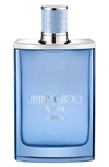 Jimmy Choo Man Aqua Eau De Toilette 3.3 Oz.