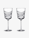 WATERFORD WATERFORD ARAN CRYSTAL RED WINE GLASSES SET OF TWO,59837955
