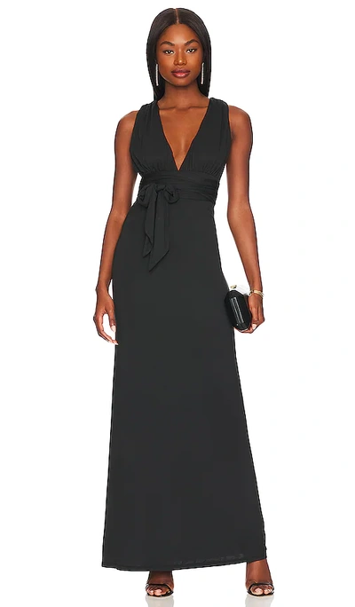 House Of Harlow 1960 X Revolve Roksanda Maxi Dress In Black