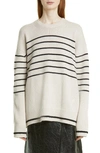 MARIA MCMANUS OVERSIZE RECYCLED CASHMERE & ORGANIC COTTON SWEATER