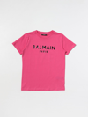 Balmain T-shirt  Kids In Fuchsia