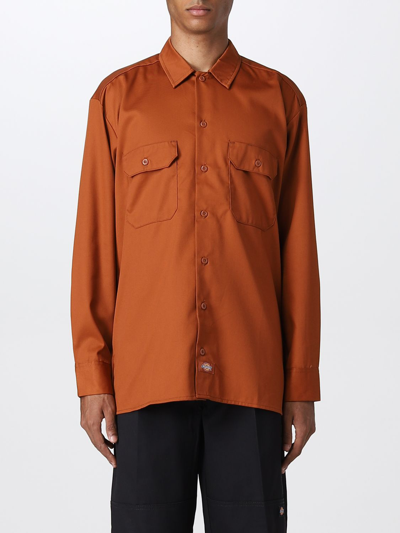 Dickies Shirt  Men In Rust