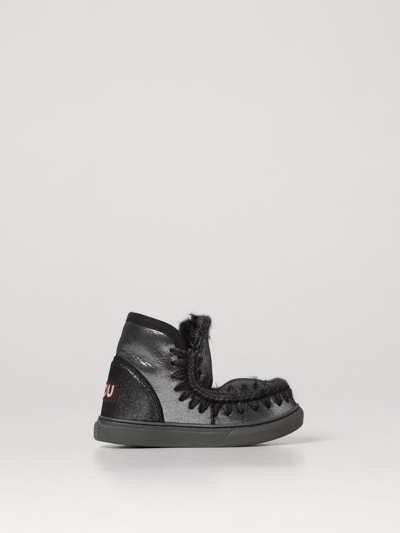 Mou Shoes  Kids In Black