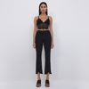 Simkhai Alicia Lingerie Lace Bustier In Black