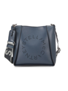 Stella Mccartney Stella Logo Crossbody Bag In Thunder