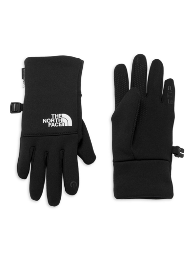 The North Face Kid's Etip Gloves In Black