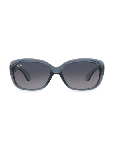 Ray Ban Rb4101 58mm Square Sunglasses In Grey