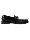 GUCCI WOMEN'S CARA CLASSIC LOGO MOCCASIN LOAFERS