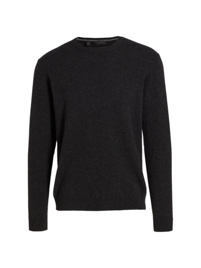 Saks Fifth Avenue Collection Cashmere Sweater In Gunmetal